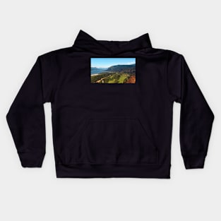 Columbia River Gorge Oregon Kids Hoodie